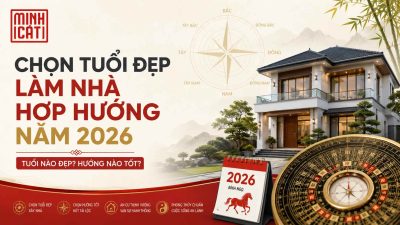 Hướng dẫn chọn tuổi đẹp làm nhà hợp hướng năm 2026