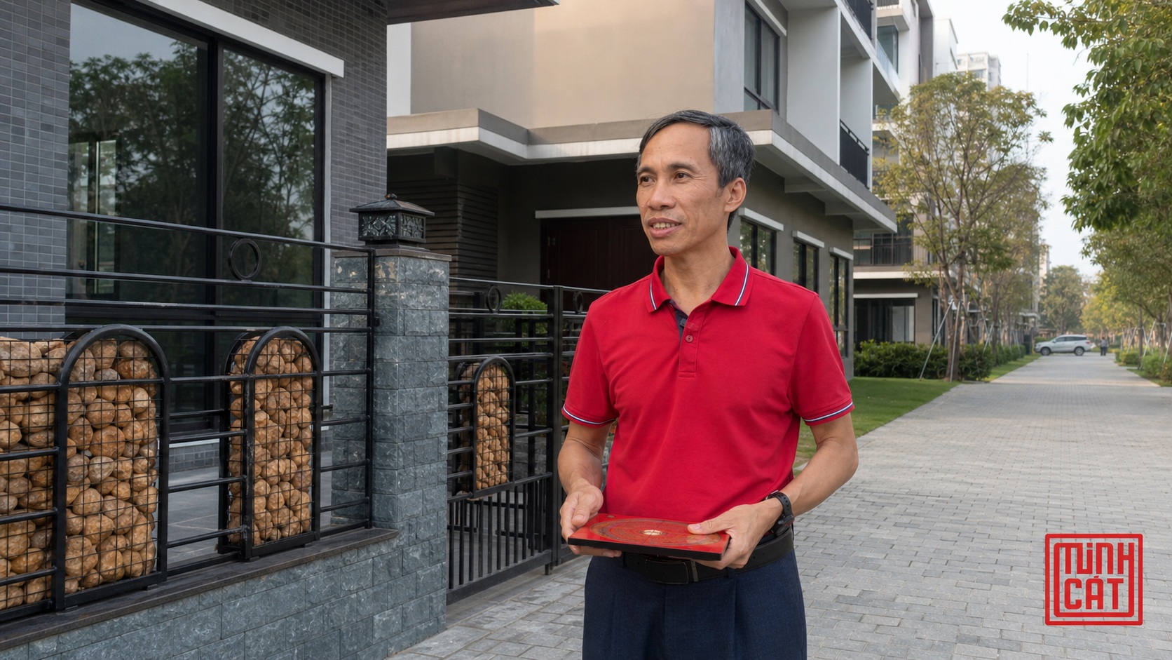 Mai Quyền Phong Thủy khảo sát thực tế nhà phố trước khi tư vấn