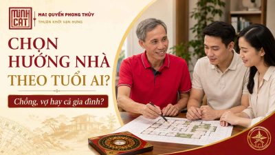 Nên chọn hướng nhà theo tuổi chồng hay tuổi vợ