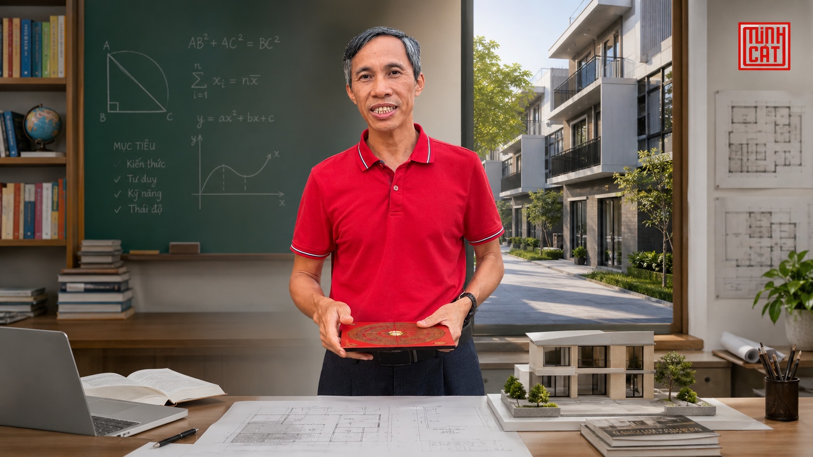 Từ thầy giáo Chuyên Phan Bội Châu đến chuyên gia phong thủy nhà phố Mai Quyền