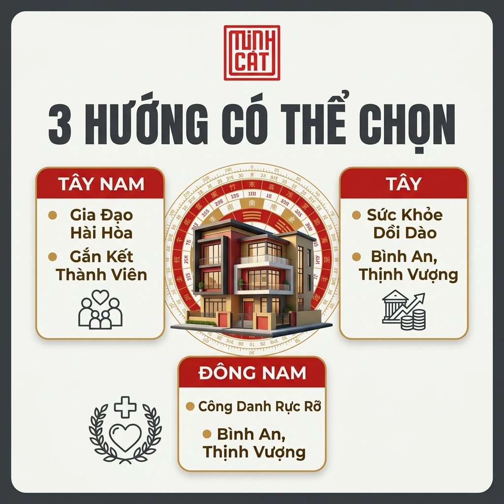 Hướng Tây Nam Đông Nam Tây Cho Vợ Chồng 1988 1994 Hướng Tây Nam Đông Nam Tây cho vợ chồng 1988 1994