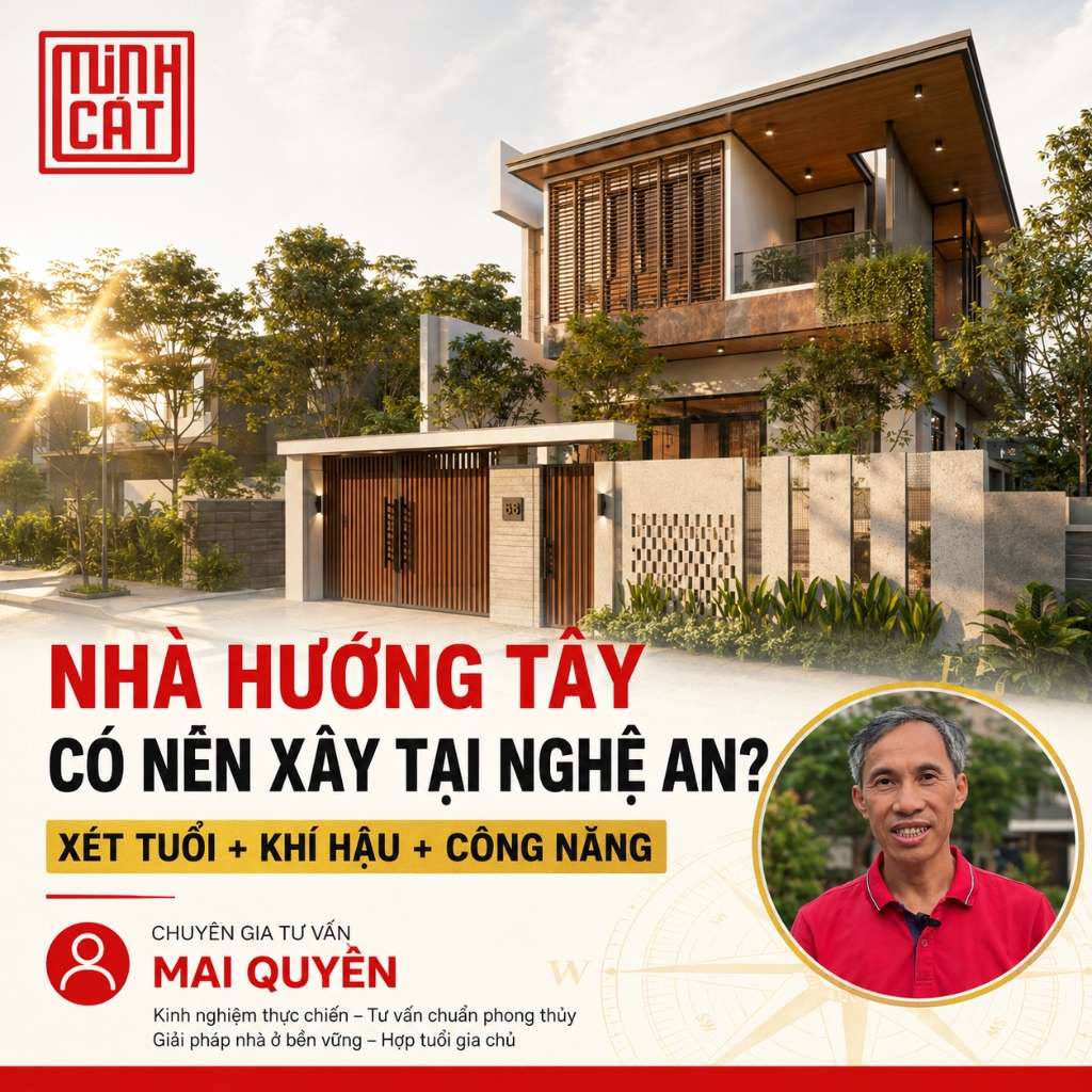 Thông tin cần gửi khi tư vấn chọn hướng nhà